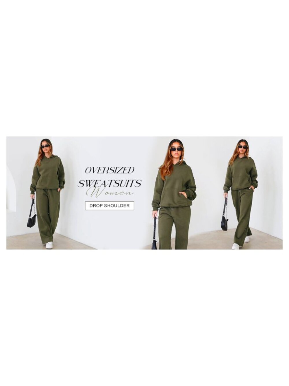 PRETTYGARDEN 2 Piece Sweatsuit Hoodie & Wide Leg Sweatpants Lounge Set - Picture 6 of 6